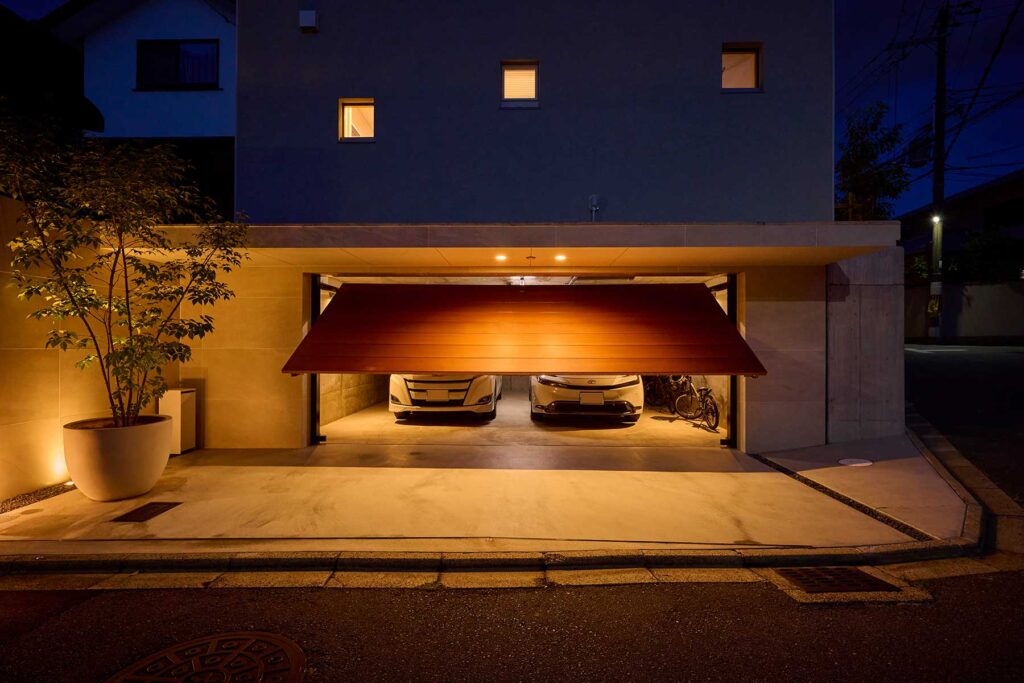 アプリコット建築研究所設計事例_Kyoto Garage-Style House
