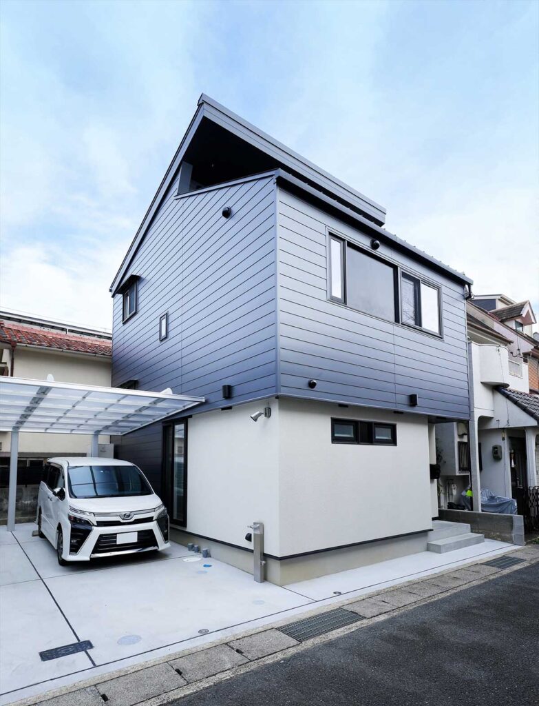 アプリコット建築研究所設計事例_長岡京スキップフロアのお家