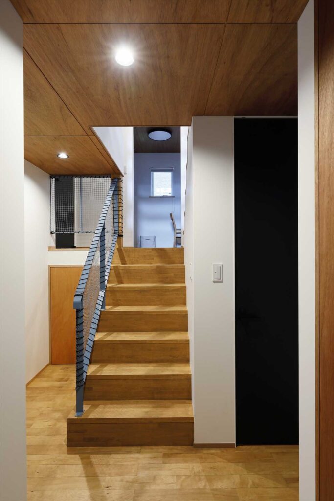 アプリコット建築研究所設計事例_長岡京スキップフロアのお家
