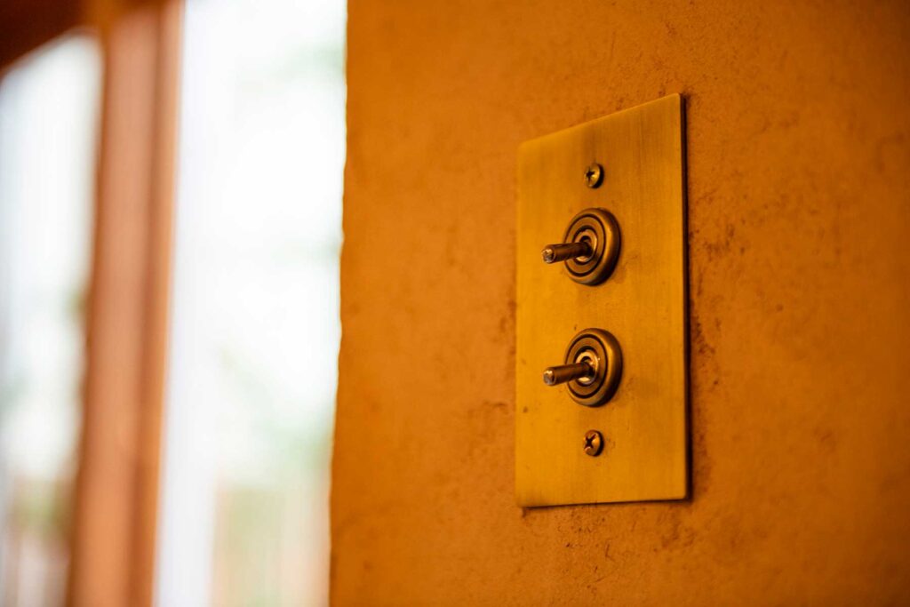 お洒落なスイッチプレート