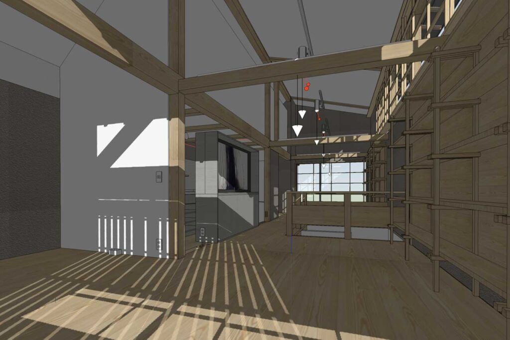 BIMによるシミュレーションイメージ